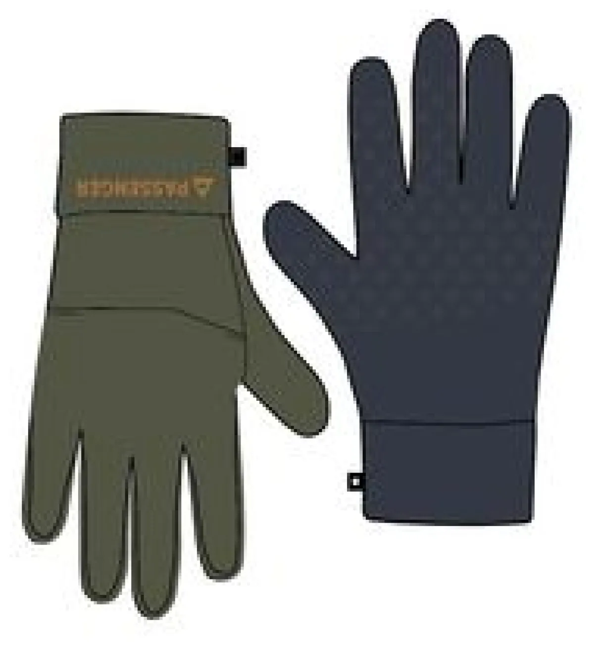 Gloves|Gloves|Passenger Jacks 2.0 Recycled Touch Screen Gloves - Khaki Green KhakiGreen