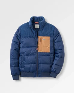 Insulated|Passenger Journey Recycled Insulated Jacket - Rich Navy/Dark Denim RichNavy/DarkDenim
