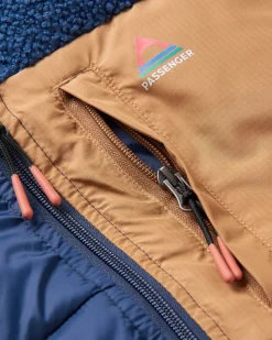 Insulated|Passenger Journey Recycled Insulated Jacket - Rich Navy/Dark Denim RichNavy/DarkDenim