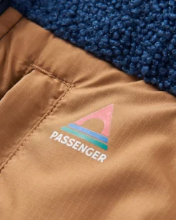 Insulated|Passenger Journey Recycled Insulated Jacket - Rich Navy/Dark Denim RichNavy/DarkDenim