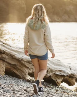 Fleece|Fleece|Passenger Juana Recycled Polar Hooded Fleece - Oatmeal