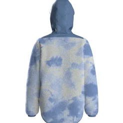 Fleece|Fleece|Passenger Juana Recycled Polar Hooded Fleece - Tie Dye Cornflower TieDyeCornflower