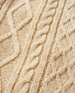 Sweaters|Passenger Juniper Recycled Knitted Sweater - Biscuit