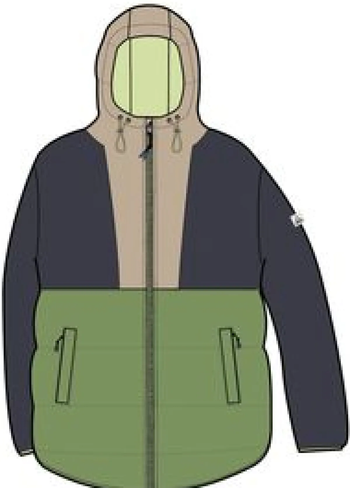 Jackets|Insulated|Passenger Kai Recycled Insulated Jacket - Charcoal