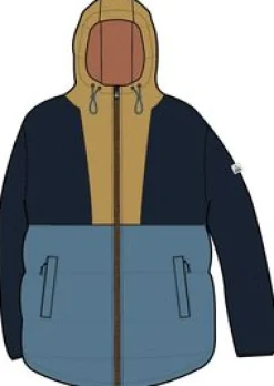Jackets|Insulated|Passenger Kai Recycled Insulated Jacket - Rich Navy RichNavy