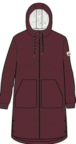Jackets|Parkas & Coats|Passenger Kinsey Recycled 2.0 Jacket - Deep Plum DeepPlum