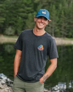Outdoor Active|T-Shirts & Tank Tops|Passenger Kirkwood Textured Active T-Shirt - Black