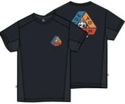 Outdoor Active|T-Shirts & Tank Tops|Passenger Kirkwood Textured Active T-Shirt - Black