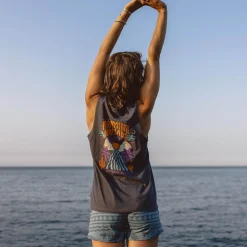 Tank Tops|Tops & T-Shirts|Passenger Laidback Recycled Cotton Tank Top - Faded Black FadedBlack