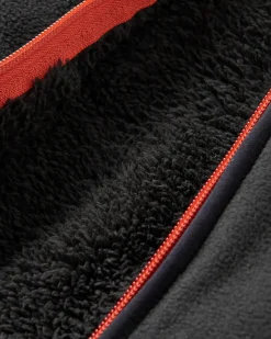 Fleece|Passenger Loch Hooded Recycled Polar Fleece - Black
