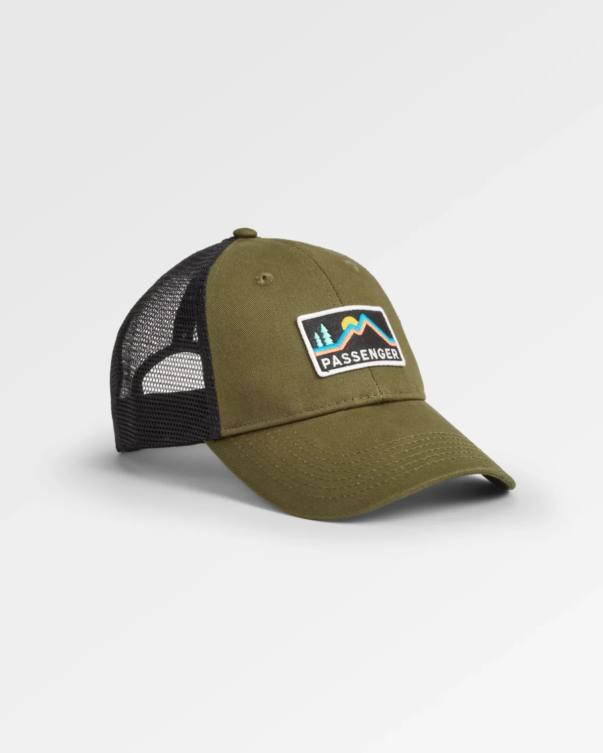 Hats & Caps|Caps & Hats|Passenger Made To Roam Mesh Snapback Hat - Khaki Green KhakiGreen