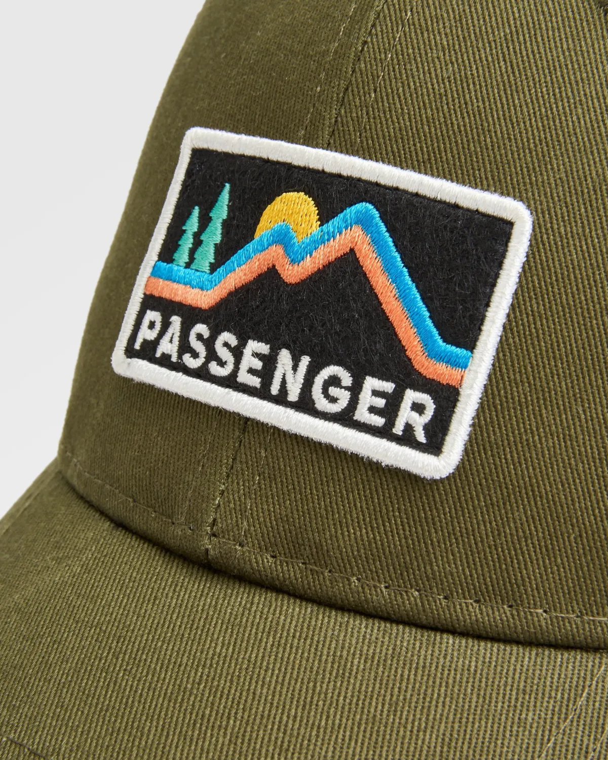 Hats & Caps|Caps & Hats|Passenger Made To Roam Mesh Snapback Hat - Khaki Green KhakiGreen