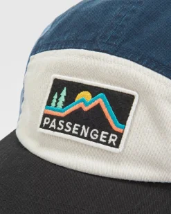 Caps & Hats|Caps & Hats|Passenger Made To Roam Recycled 5 Panel Hat - Charcoal Multi CharcoalMulti