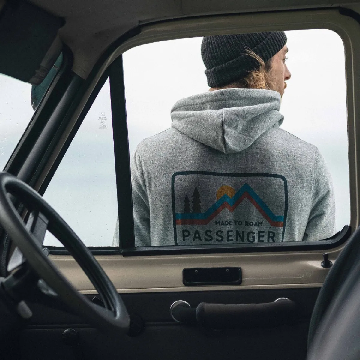 Hoodies & Sweatshirts|Hoodies|Passenger Made to Roam Recycled Hoodie - Gray Marl GrayMarl