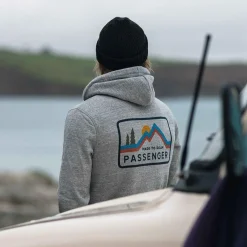 Hoodies & Sweatshirts|Hoodies|Passenger Made to Roam Recycled Hoodie - Gray Marl GrayMarl