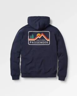 Hoodies|Hoodies & Sweatshirts|Passenger Made to Roam Recycled Hoodie - Deep Navy DeepNavy