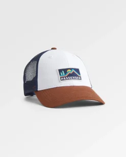 Caps & Hats|Caps & Hats|Passenger Made To Roam Trucker Hat - Rich Navy/Rubber RichNavy/Rubber