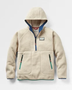 Fleece|Passenger Maine 2.0 Half Zip Recycled Sherpa Fleece - Oatmeal