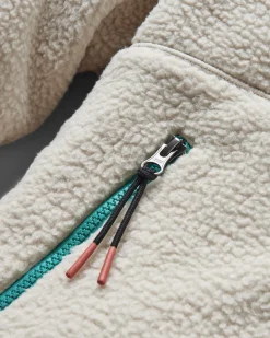 Fleece|Passenger Maine 2.0 Half Zip Recycled Sherpa Fleece - Oatmeal