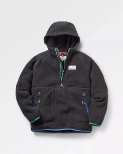 Fleece|Passenger Maine 2.0 Half Zip Recycled Sherpa Fleece - Black