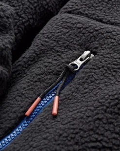 Fleece|Passenger Maine 2.0 Half Zip Recycled Sherpa Fleece - Black