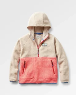 Fleece|Passenger Maine 2.0 Half Zip Recycled Sherpa Fleece - Shell Pink ShellPink
