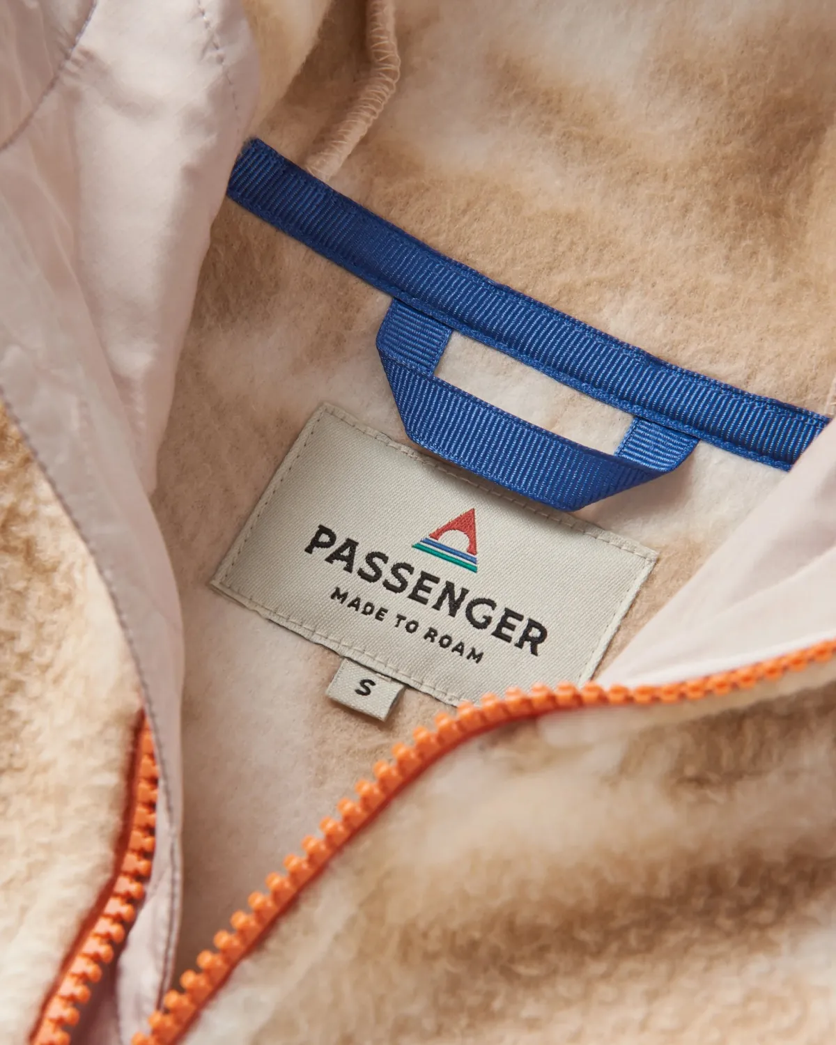 Fleece|Passenger Maine 2.0 Half Zip Recycled Sherpa Fleece - Abstract Mountain Birch AbstractMountainBirch