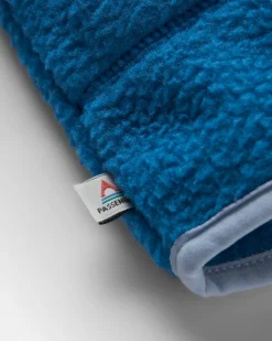 Fleece|Passenger Maine 2.0 Half Zip Recycled Sherpa Fleece - Blue Steel BlueSteel