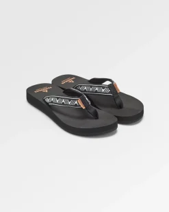 Footwear|Flip Flops & Sandals|Passenger Malibu Flip Flop - Trail Monochrome TrailMonochrome