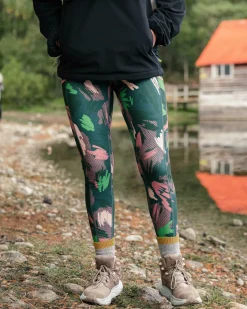 Leggings|Outdoor Active|Passenger Mantra Recycled Active Legging - Abstract Mountain Fir Tree AbstractMountainFirTree