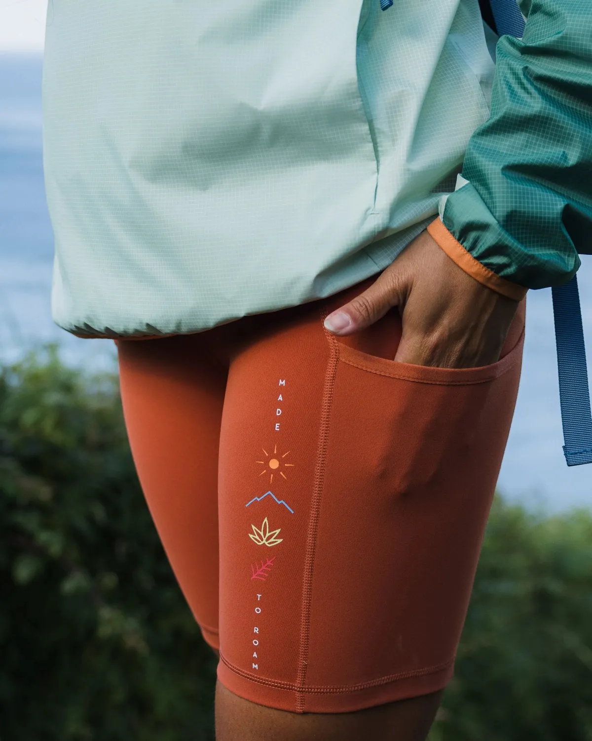 Shorts|Shorts|Passenger Mantra Recycled Active Shorts - Baked Clay BakedClay