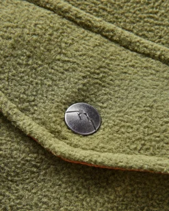 Shirts|Shirts|Passenger Maple Polar Recycled Fleece Shirt - Khaki Green KhakiGreen