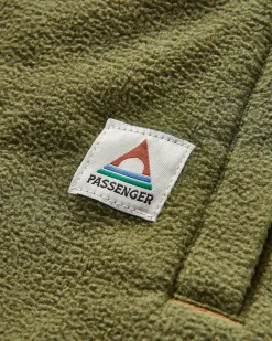 Shirts|Shirts|Passenger Maple Polar Recycled Fleece Shirt - Khaki Green KhakiGreen