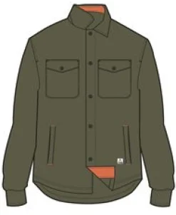 Shirts|Shirts|Passenger Maple Polar Recycled Fleece Shirt - Khaki Green KhakiGreen