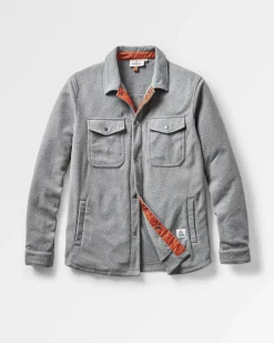 Fleece|Shirts|Passenger Maple Polar Recycled Fleece Shirt - Gray Marl GrayMarl
