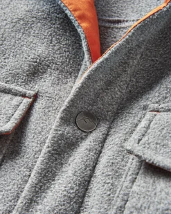 Fleece|Shirts|Passenger Maple Polar Recycled Fleece Shirt - Gray Marl GrayMarl