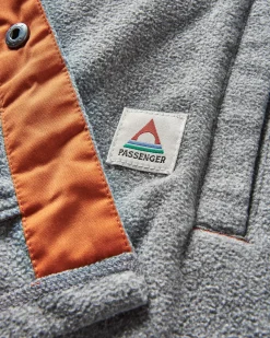 Fleece|Shirts|Passenger Maple Polar Recycled Fleece Shirt - Gray Marl GrayMarl