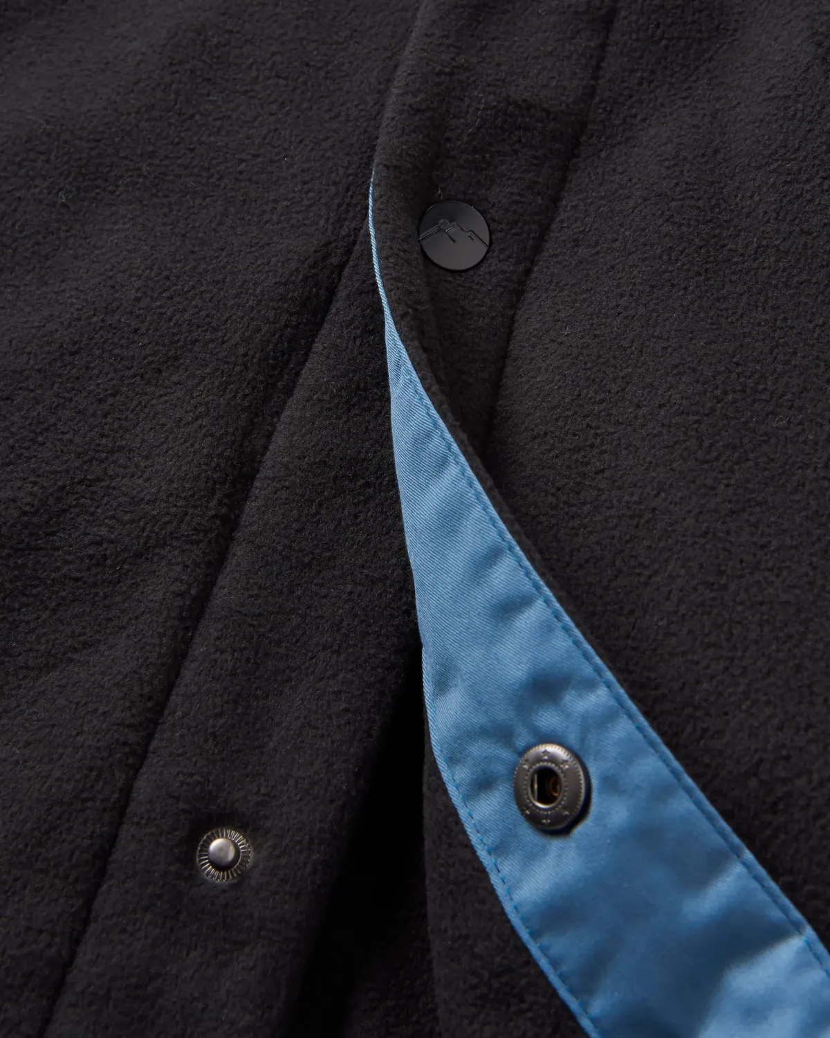 Shirts|Shirts|Passenger Maple Recycled Polar Fleece Long Sleeve Shirt - Black
