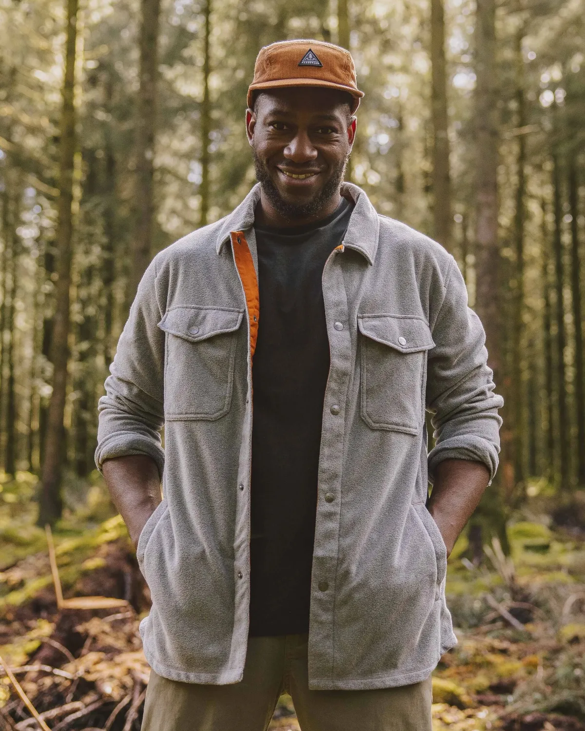 Fleece|Fleece|Passenger Maple Recycled Polar Fleece Long Sleeve Shirt - Gray Marl 2 GrayMarl2