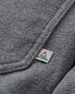 Fleece|Fleece|Passenger Maple Recycled Polar Fleece Long Sleeve Shirt - Gray Marl 2 GrayMarl2