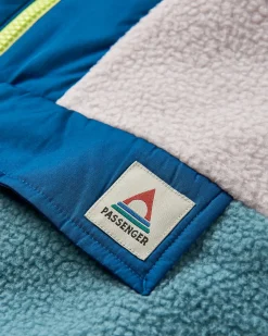 Fleece|Fleece|Passenger Maren Half Zip Recycled Sherpa Fleece - Arctic