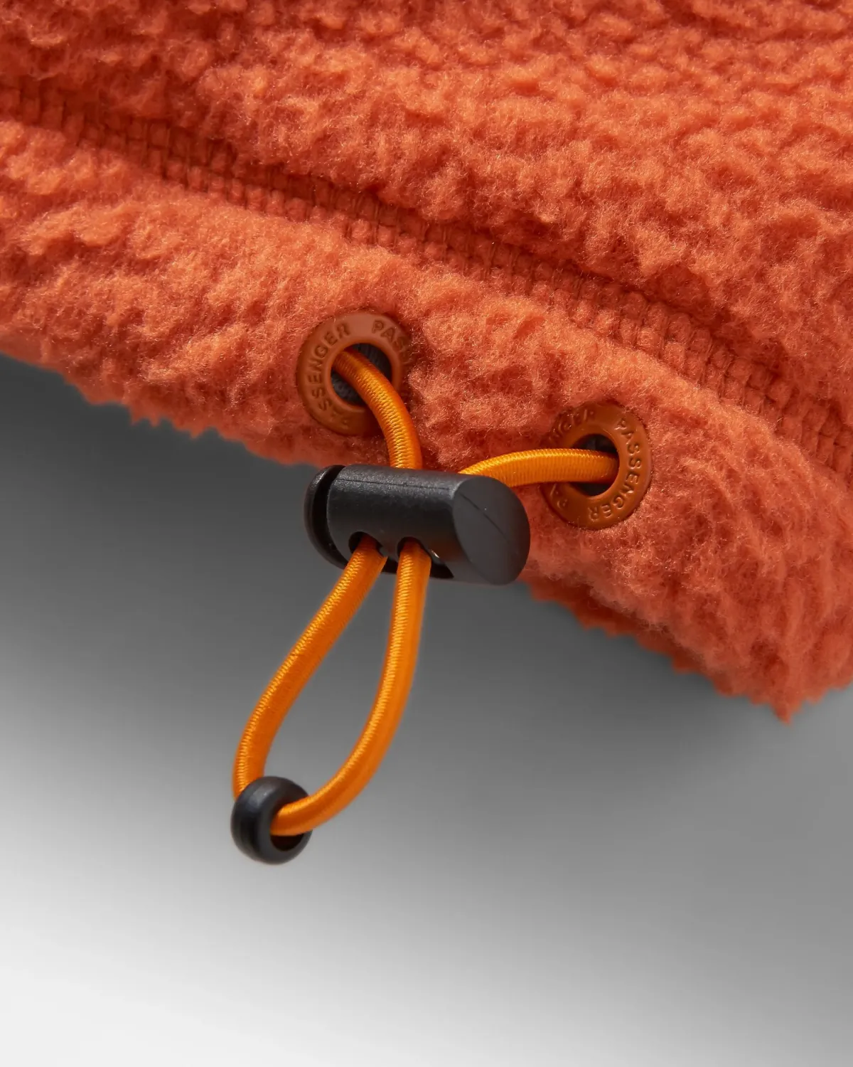 Fleece|Fleece|Passenger Maren Half Zip Recycled Sherpa Fleece - Burnt Orange BurntOrange