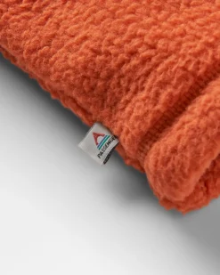 Fleece|Fleece|Passenger Maren Half Zip Recycled Sherpa Fleece - Burnt Orange BurntOrange