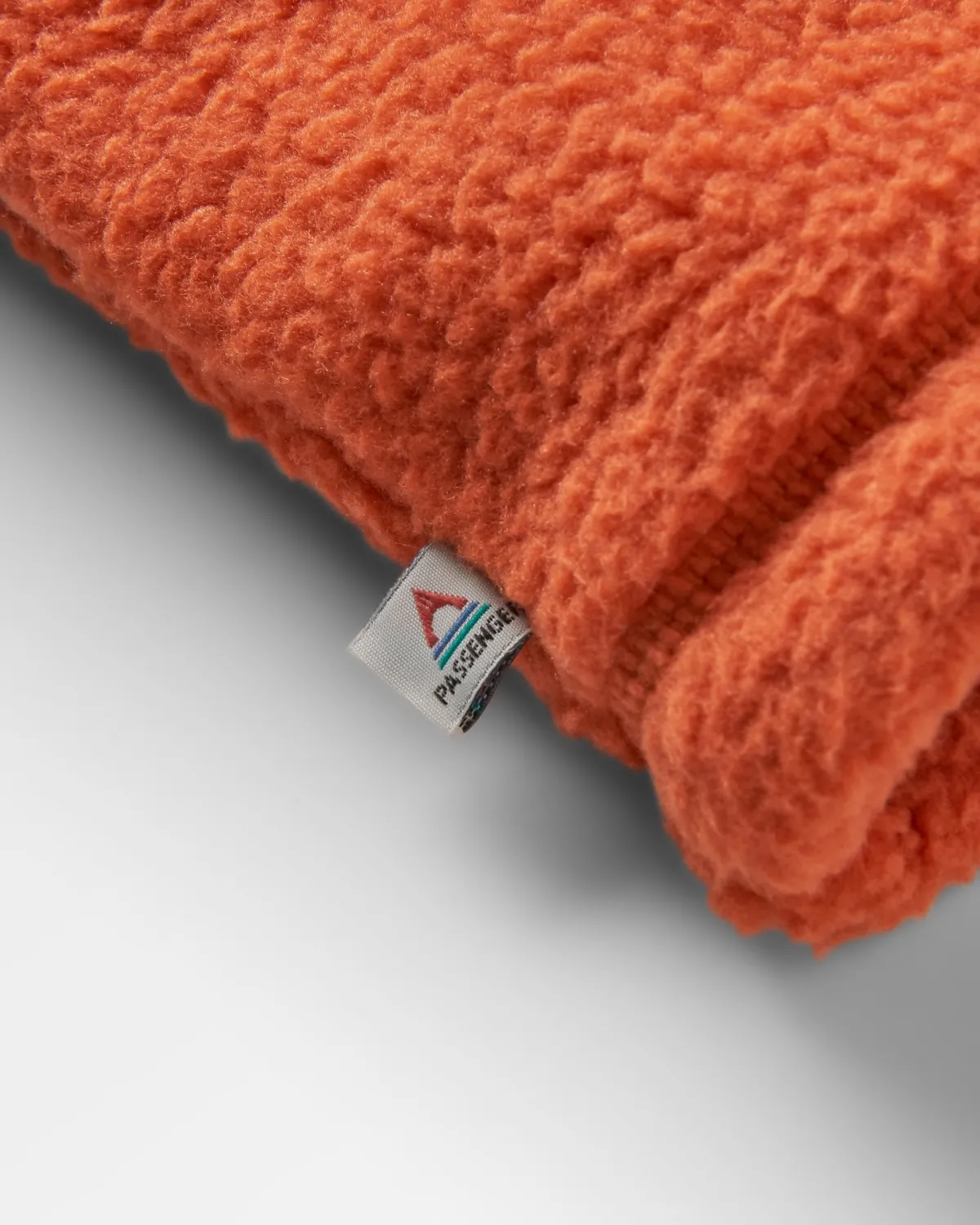 Fleece|Fleece|Passenger Maren Half Zip Recycled Sherpa Fleece - Burnt Orange BurntOrange