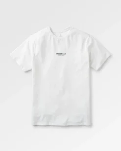 T-Shirts & Tank Tops|T-Shirts & Tank Tops|Passenger Maverick Recycled Cotton T-Shirt - White