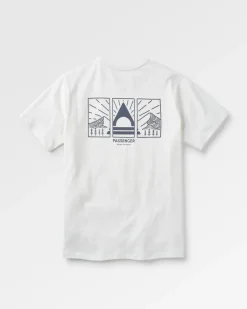 T-Shirts & Tank Tops|T-Shirts & Tank Tops|Passenger Maverick Recycled Cotton T-Shirt - White