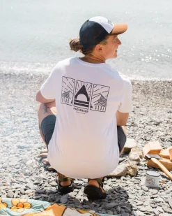 T-Shirts & Tank Tops|T-Shirts & Tank Tops|Passenger Maverick Recycled Cotton T-Shirt - White