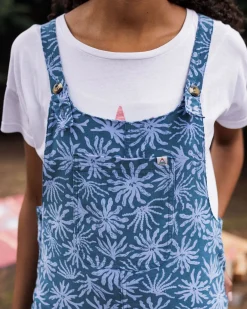 Overalls & Pants|Pants|Passenger Meadows Organic Cotton Cord Overalls - Seaweed Blue Steel SeaweedBlueSteel