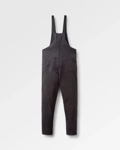 Pants|Overalls & Pants|Passenger Meadows Organic Cotton Cord Overalls - Black