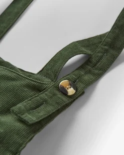 Pants|Overalls & Pants|Passenger Meadows Organic Cotton Cord Overalls - Fir Tree FirTree